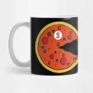 Pizza money ,Money pizza Mug